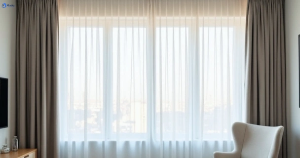 Freshly steam cleaned curtains in lansvale-nsw QLD